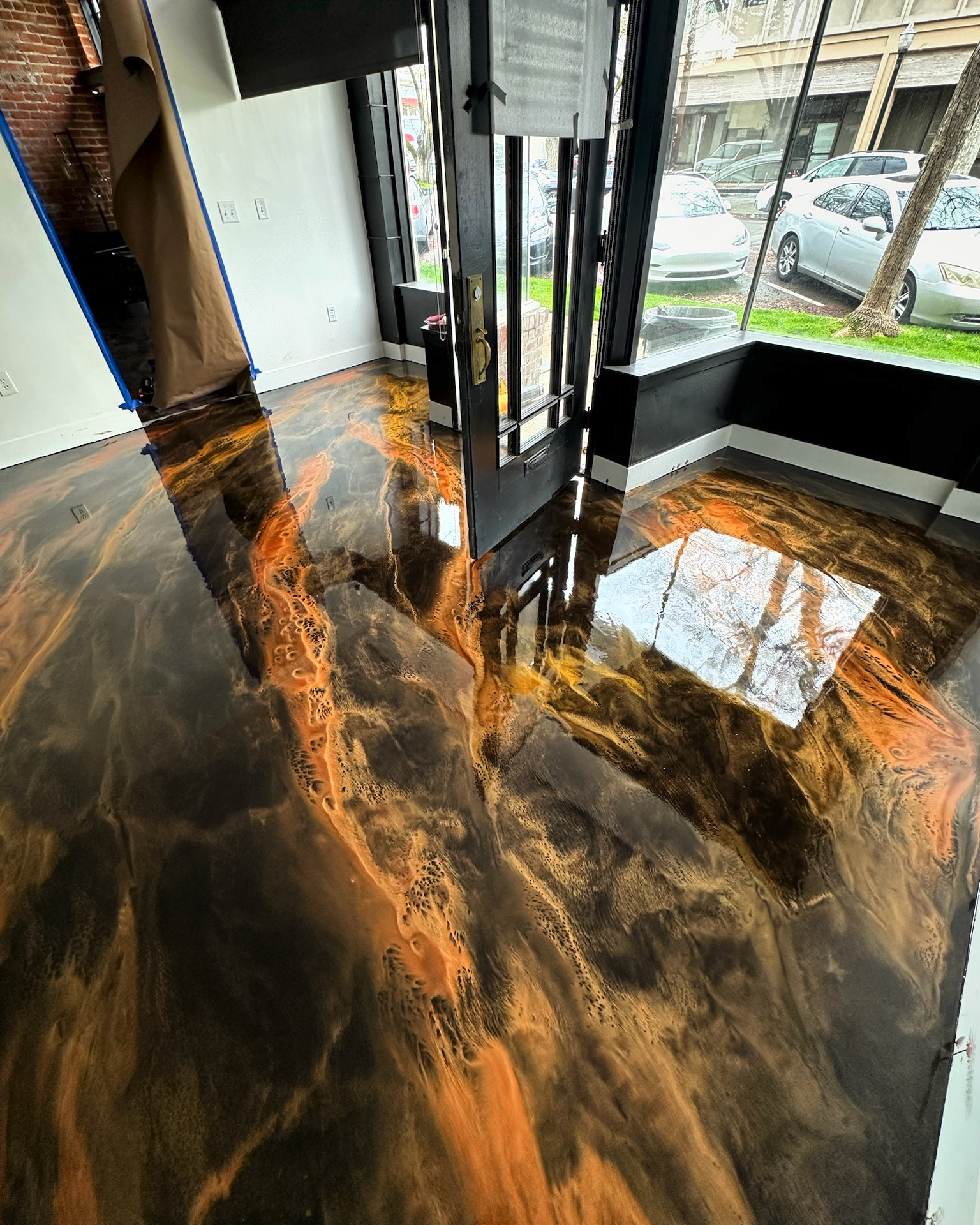 metallic epoxy floors